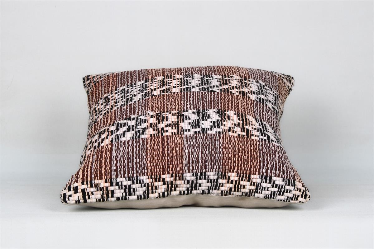 16''16'' (40x40 cm) Kilim Pillows - Vintage Handmade Kilim Pillows - Vintage Handmade Kilim Rugs - It is 100% wool. Artistic and historical rugs. Old handwoven rugs.