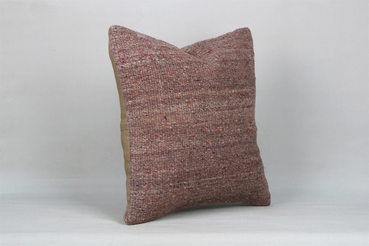 16''16'' (40x40 cm) Kilim Pillows - Vintage Handmade Kilim Pillows - Vintage Handmade Kilim Rugs - It is 100% wool. Artistic and historical rugs. Old handwoven rugs.