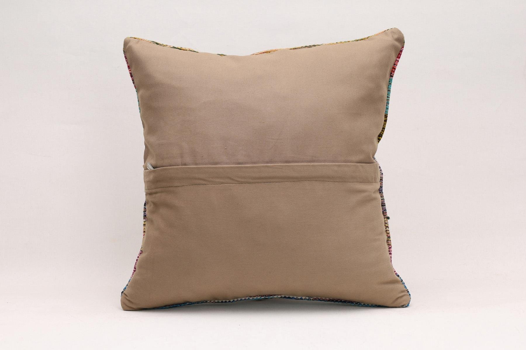 16''16'' (40x40 cm) Kilim Pillows - Vintage Handmade Kilim Pillows - Vintage Handmade Kilim Rugs - It is 100% wool. Artistic and historical rugs. Old handwoven rugs.