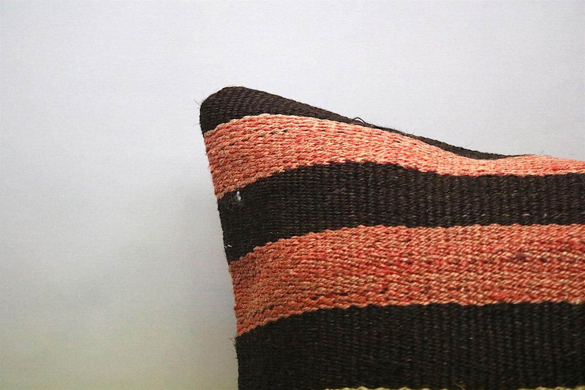 16''16'' (40x40 cm) Kilim Pillows - Vintage Handmade Kilim Pillows - Vintage Handmade Kilim Rugs - It is 100% wool. Artistic and historical rugs. Old handwoven rugs.