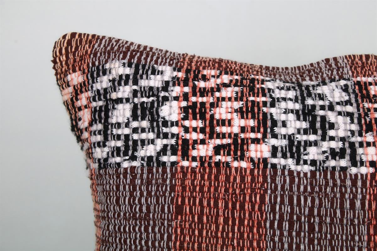 16''16'' (40x40 cm) Kilim Pillows - Vintage Handmade Kilim Pillows - Vintage Handmade Kilim Rugs - It is 100% wool. Artistic and historical rugs. Old handwoven rugs.