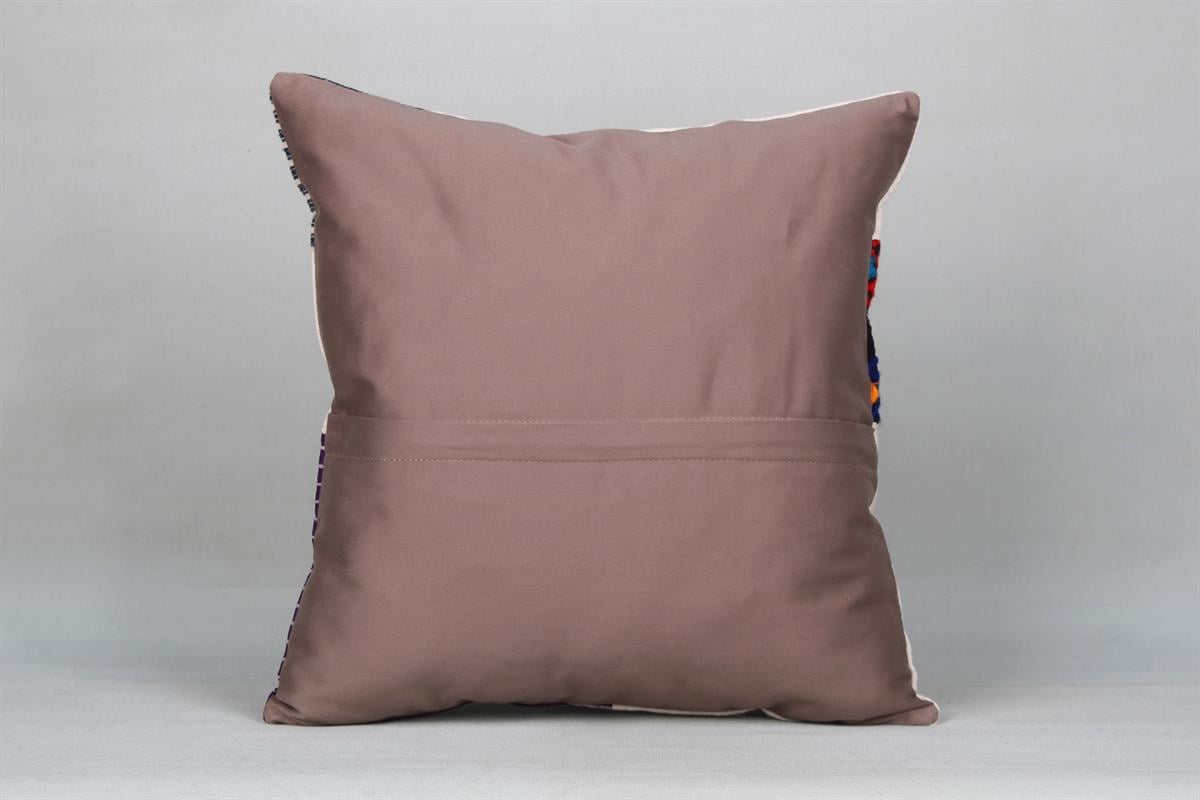 16''16'' (40x40 cm) Kilim Pillows - Vintage Handmade Kilim Pillows - Vintage Handmade Kilim Rugs - It is 100% wool. Artistic and historical rugs. Old handwoven rugs.