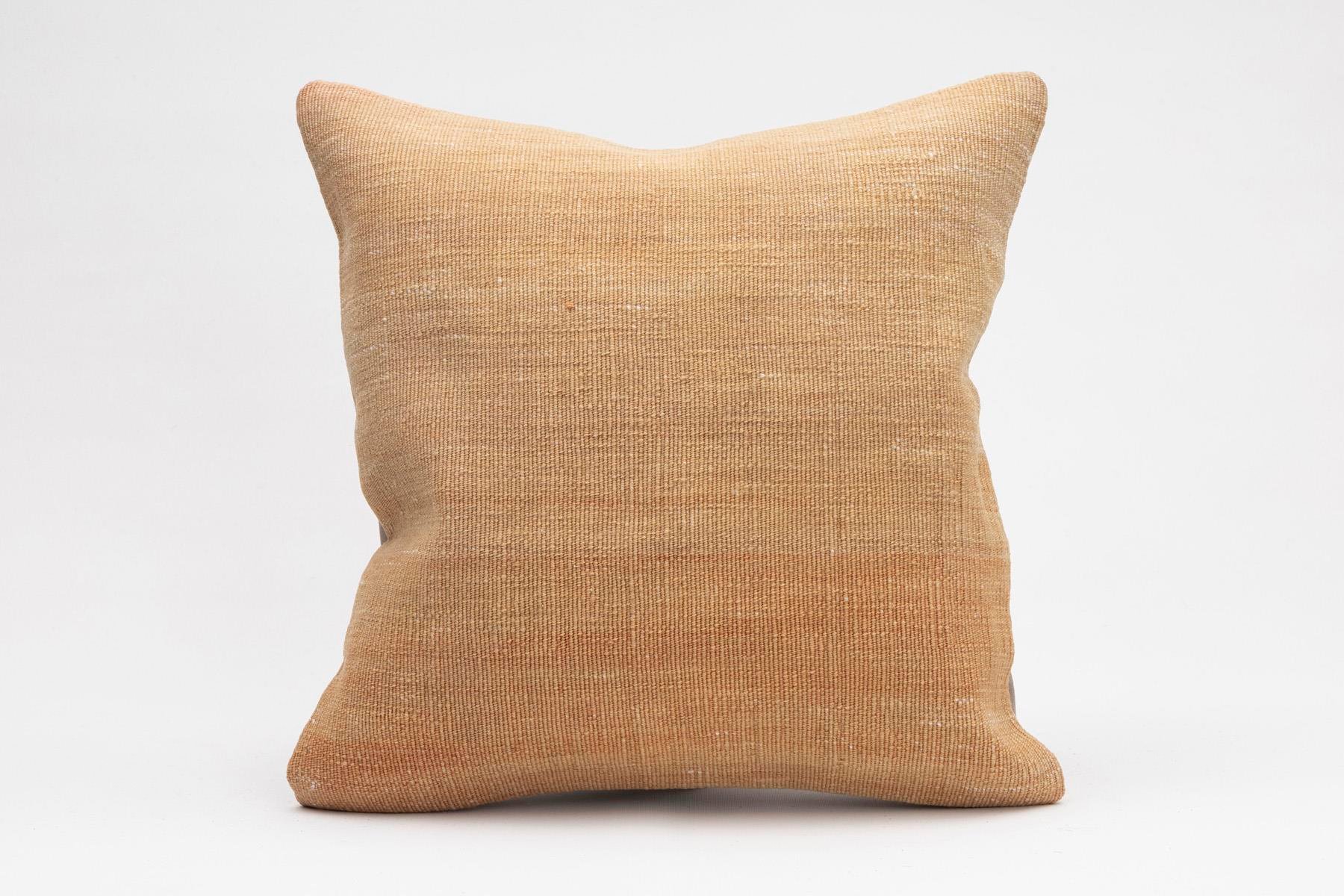 16''16'' (40x40 cm) Kilim Pillows - Vintage Handmade Kilim Pillows - Vintage Handmade Kilim Rugs - It is 100% wool. Artistic and historical rugs. Old handwoven rugs.