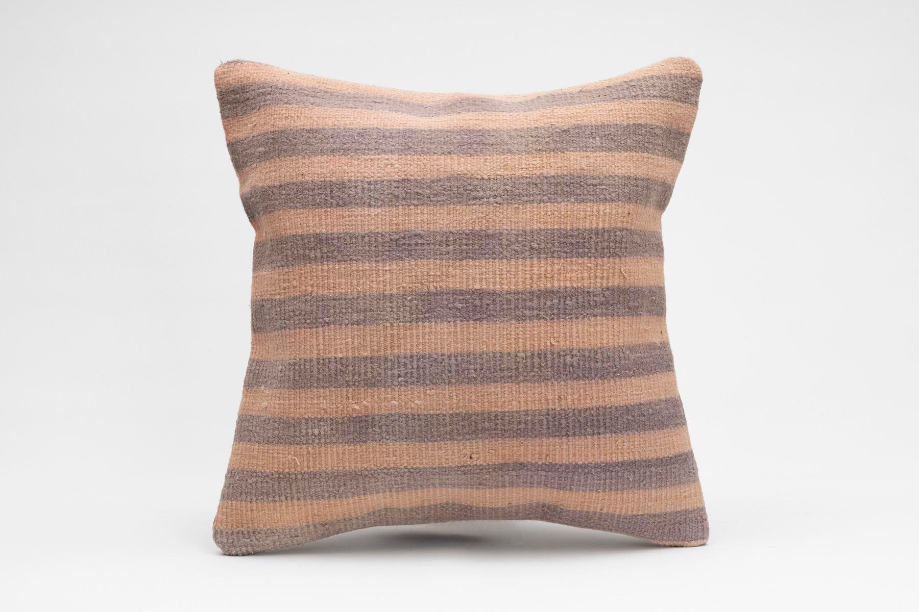 16''16'' (40x40 cm) Kilim Pillows - Vintage Handmade Kilim Pillows - Vintage Handmade Kilim Rugs - It is 100% wool. Artistic and historical rugs. Old handwoven rugs.