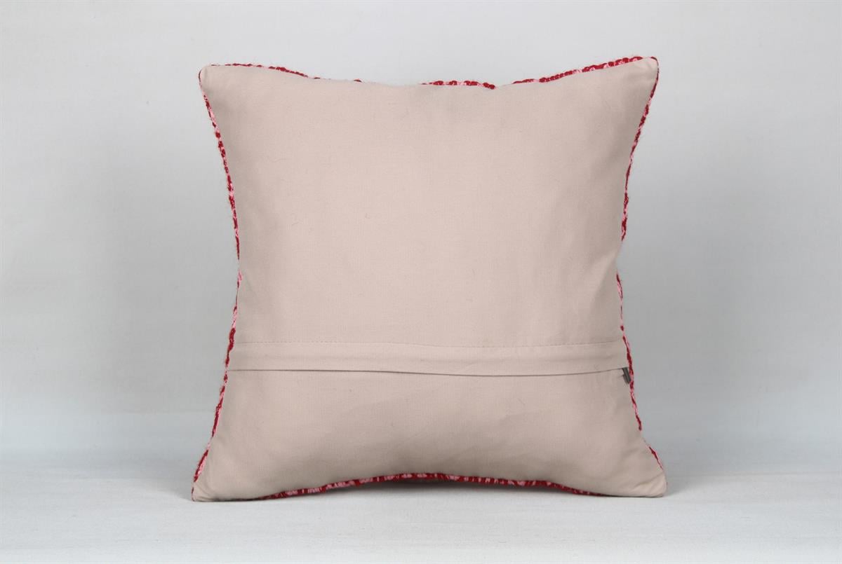 16''16'' (40x40 cm) Kilim Pillows - Vintage Handmade Kilim Pillows - Vintage Handmade Kilim Rugs - It is 100% wool. Artistic and historical rugs. Old handwoven rugs.