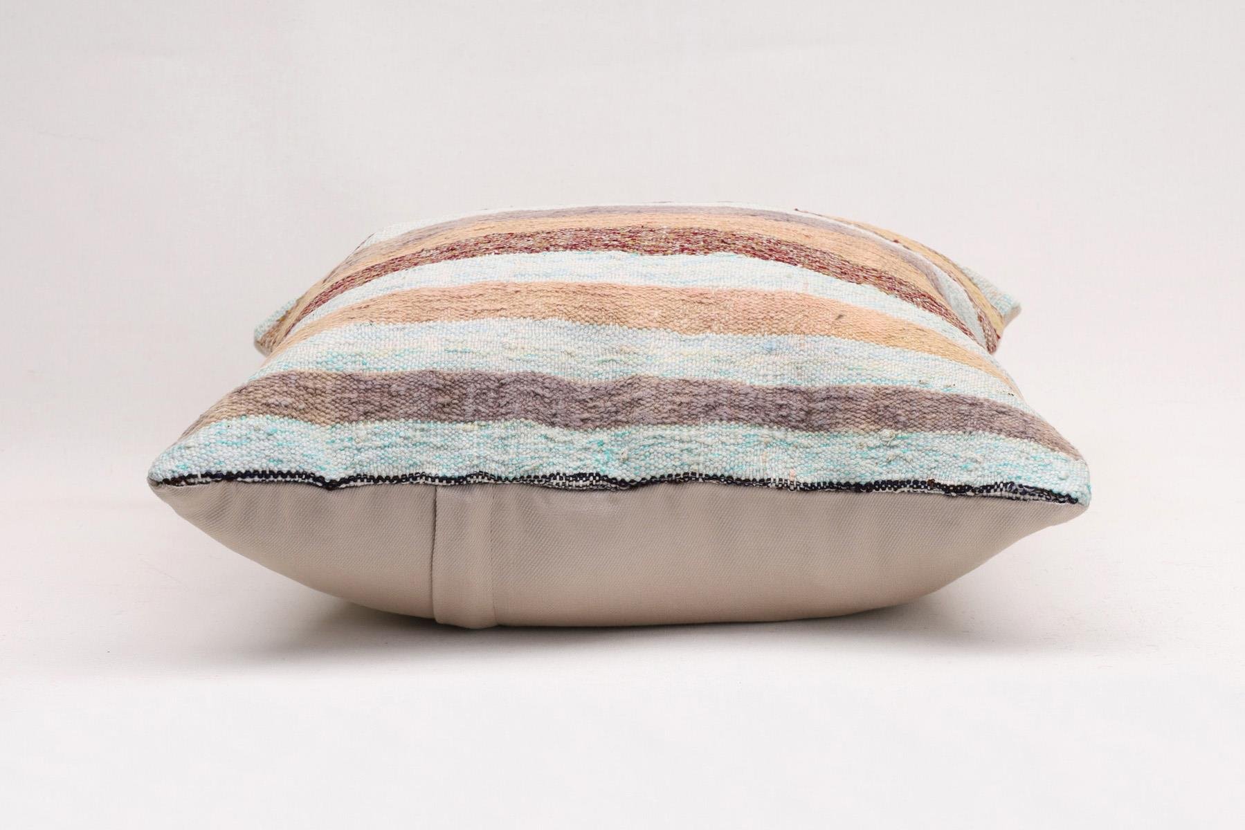 16''16'' (40x40 cm) Kilim Pillows - Vintage Handmade Kilim Pillows - Vintage Handmade Kilim Rugs - It is 100% wool. Artistic and historical rugs. Old handwoven rugs.