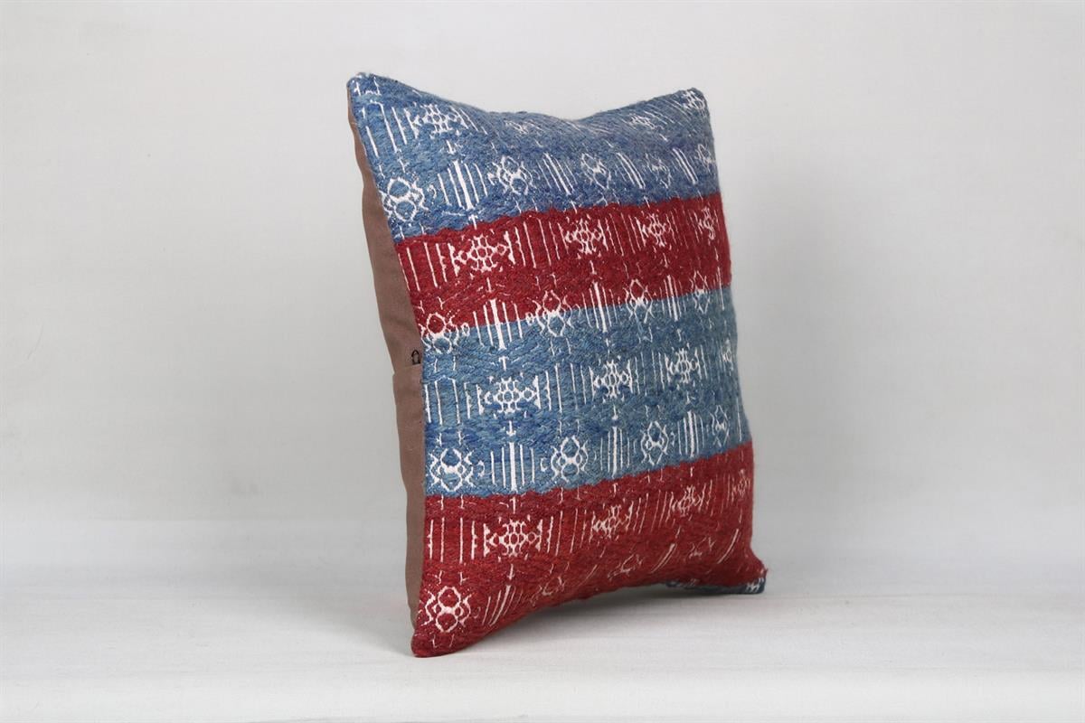 16''16'' (40x40 cm) Kilim Pillows - Vintage Handmade Kilim Pillows - Vintage Handmade Kilim Rugs - It is 100% wool. Artistic and historical rugs. Old handwoven rugs.