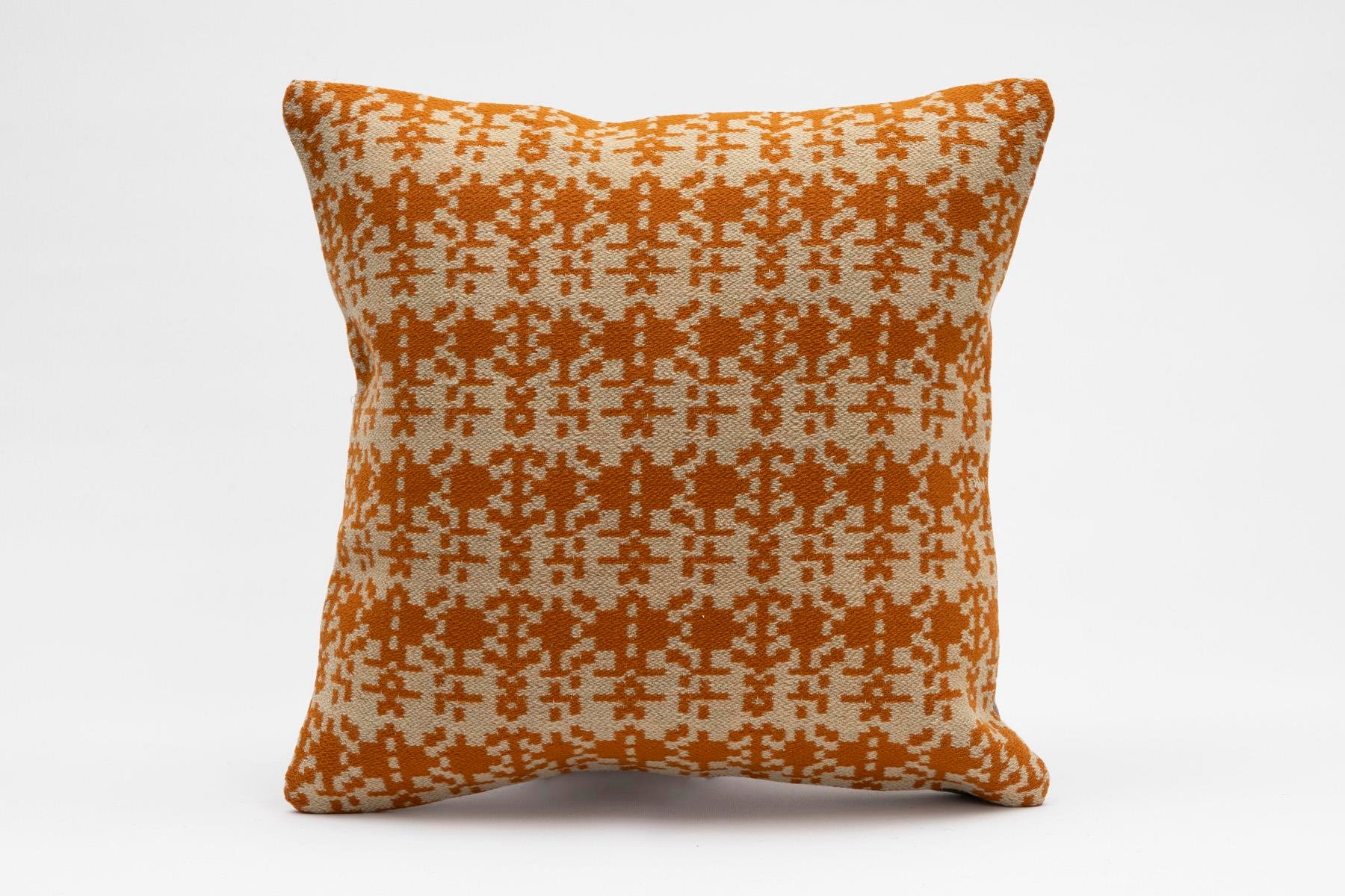 16''16'' (40x40 cm) Kilim Pillows - Vintage Handmade Kilim Pillows - Vintage Handmade Kilim Rugs - It is 100% wool. Artistic and historical rugs. Old handwoven rugs.