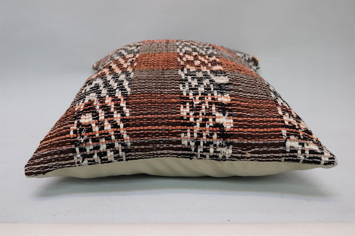 16''16'' (40x40 cm) Kilim Pillows - Vintage Handmade Kilim Pillows - Vintage Handmade Kilim Rugs - It is 100% wool. Artistic and historical rugs. Old handwoven rugs.