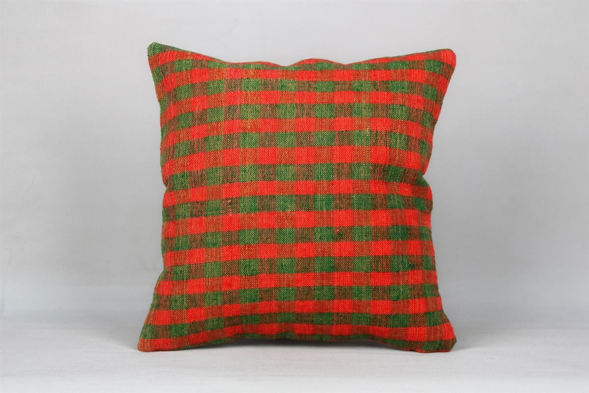 16''16'' (40x40 cm) Kilim Pillows - Vintage Handmade Kilim Pillows - Vintage Handmade Kilim Rugs - It is 100% wool. Artistic and historical rugs. Old handwoven rugs.