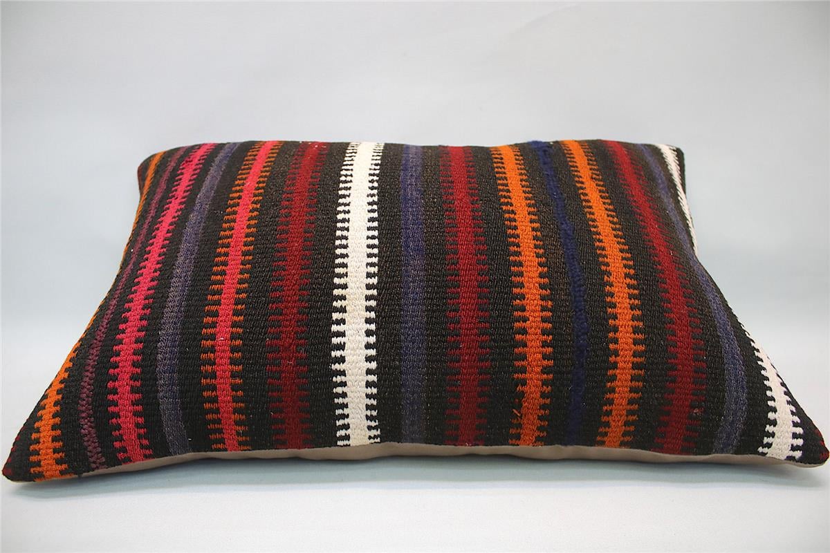 16''24'' (40x60 cm) Kilim Pillows - Vintage Handmade Kilim Pillows - Vintage Handmade Kilim Rugs - It is 100% wool. Artistic and historical rugs. Old handwoven rugs.