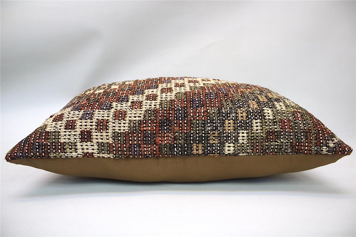 16''24'' (40x60 cm) Kilim Pillows - Vintage Handmade Kilim Pillows - Vintage Handmade Kilim Rugs - It is 100% wool. Artistic and historical rugs. Old handwoven rugs.