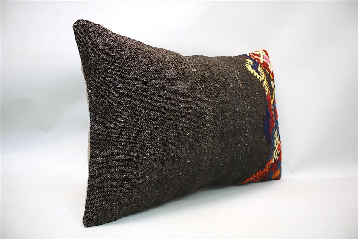 16''24'' (40x60 cm) Kilim Pillows - Vintage Handmade Kilim Pillows - Vintage Handmade Kilim Rugs - It is 100% wool. Artistic and historical rugs. Old handwoven rugs.