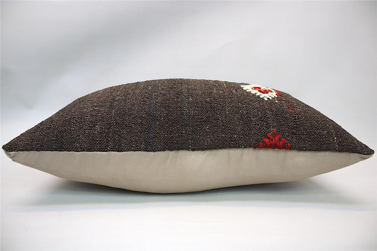 16''24'' (40x60 cm) Kilim Pillows - Vintage Handmade Kilim Pillows - Vintage Handmade Kilim Rugs - It is 100% wool. Artistic and historical rugs. Old handwoven rugs.