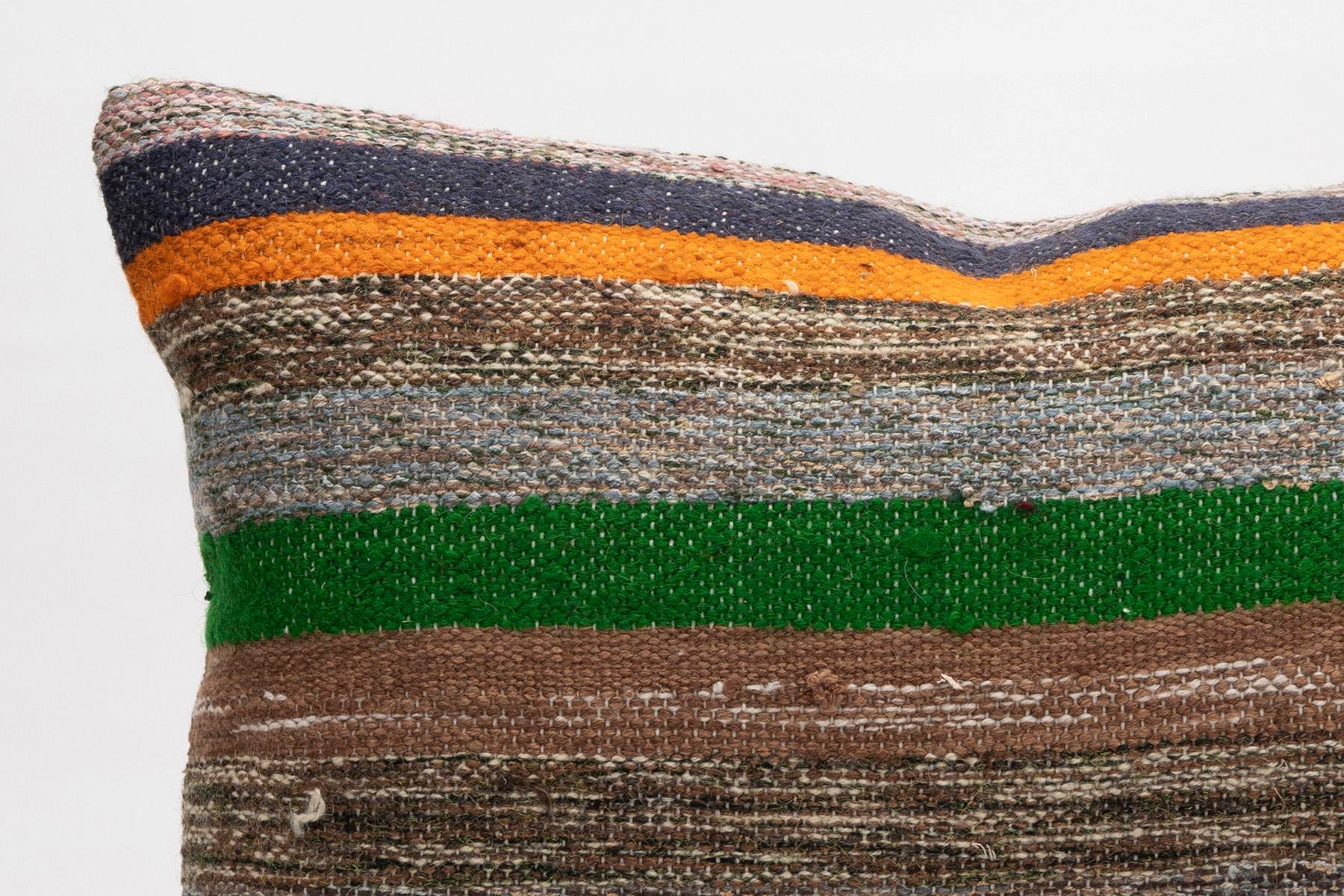 16''24'' (40x60 cm) Kilim Pillows - Vintage Handmade Kilim Pillows - Vintage Handmade Kilim Rugs - It is 100% wool. Artistic and historical rugs. Old handwoven rugs.