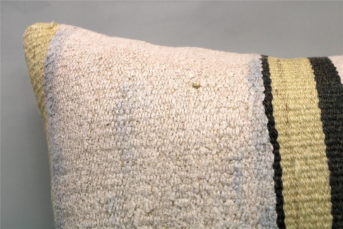 16''24'' (40x60 cm) Kilim Pillows - Vintage Handmade Kilim Pillows - Vintage Handmade Kilim Rugs - It is 100% wool. Artistic and historical rugs. Old handwoven rugs.