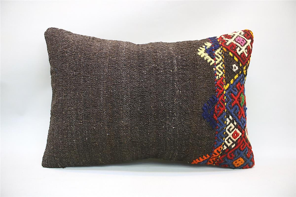 16''24'' (40x60 cm) Kilim Pillows - Vintage Handmade Kilim Pillows - Vintage Handmade Kilim Rugs - It is 100% wool. Artistic and historical rugs. Old handwoven rugs.