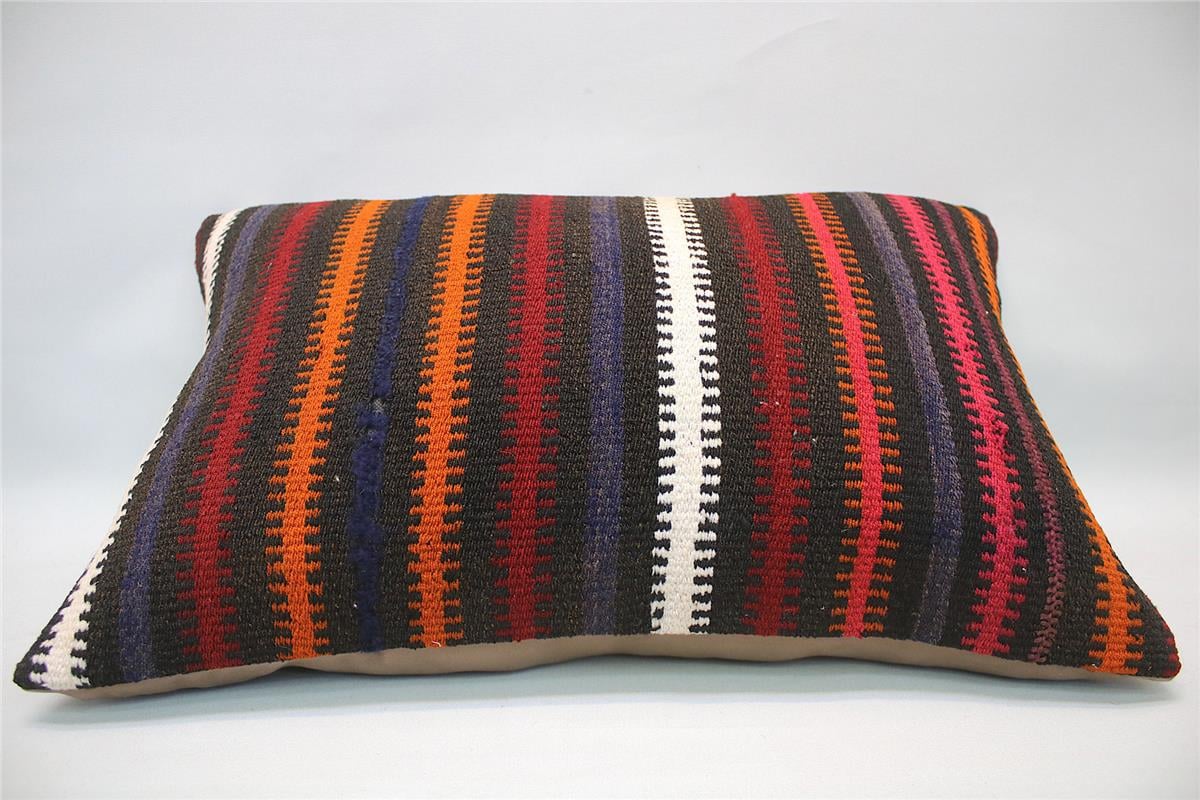 16''24'' (40x60 cm) Kilim Pillows - Vintage Handmade Kilim Pillows - Vintage Handmade Kilim Rugs - It is 100% wool. Artistic and historical rugs. Old handwoven rugs.