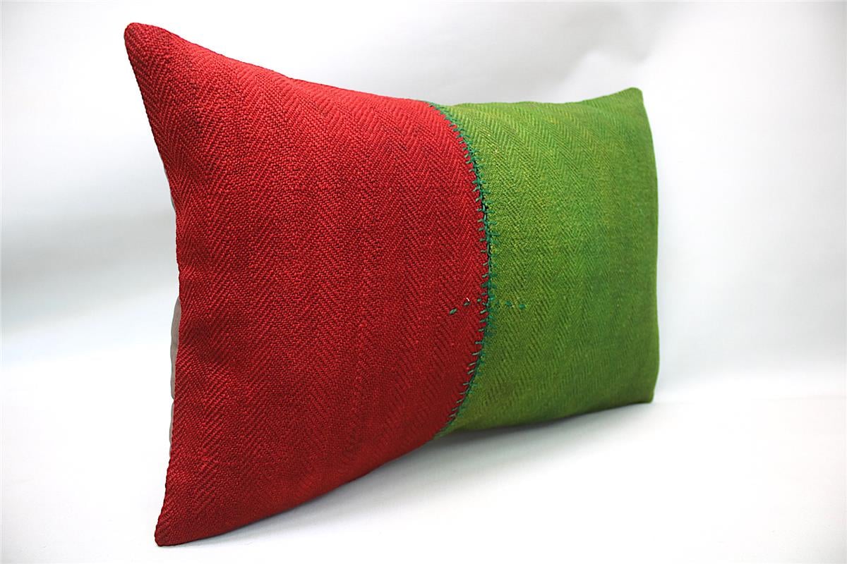 16''24'' (40x60 cm) Kilim Pillows - Vintage Handmade Kilim Pillows - Vintage Handmade Kilim Rugs - It is 100% wool. Artistic and historical rugs. Old handwoven rugs.