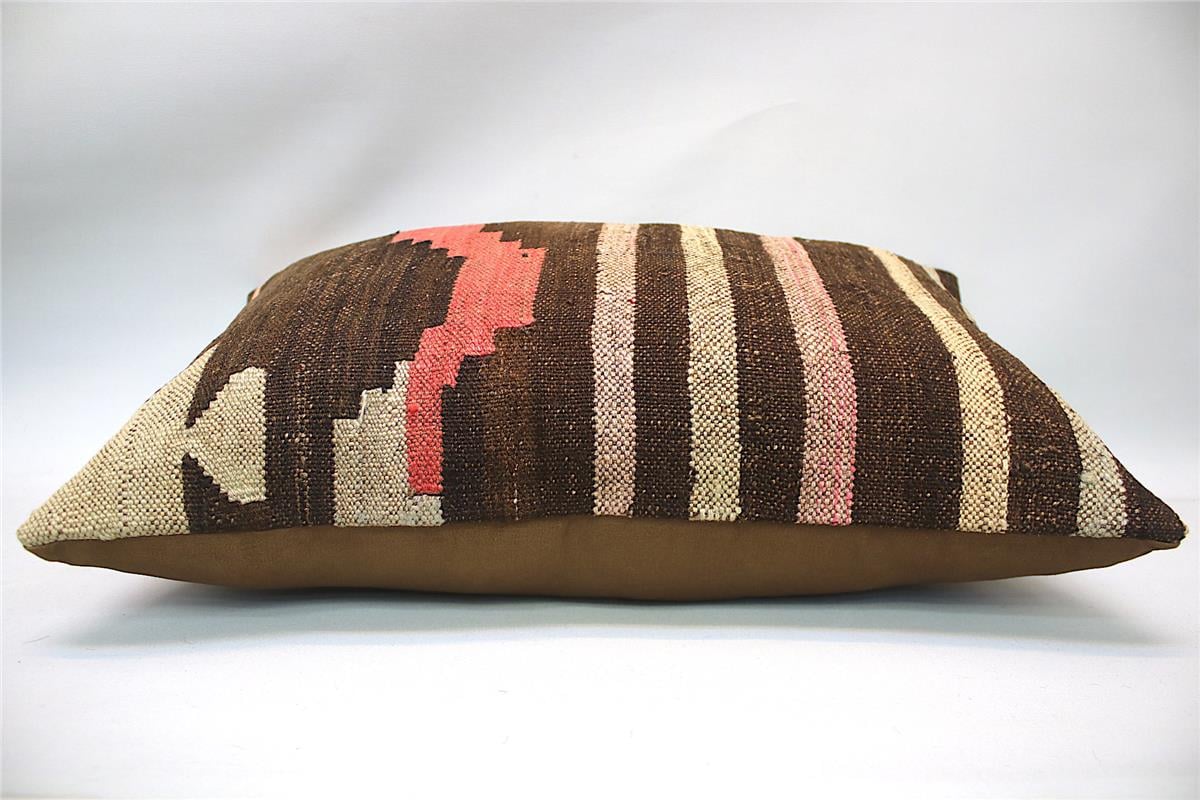 16''24'' (40x60 cm) Kilim Pillows - Vintage Handmade Kilim Pillows - Vintage Handmade Kilim Rugs - It is 100% wool. Artistic and historical rugs. Old handwoven rugs.