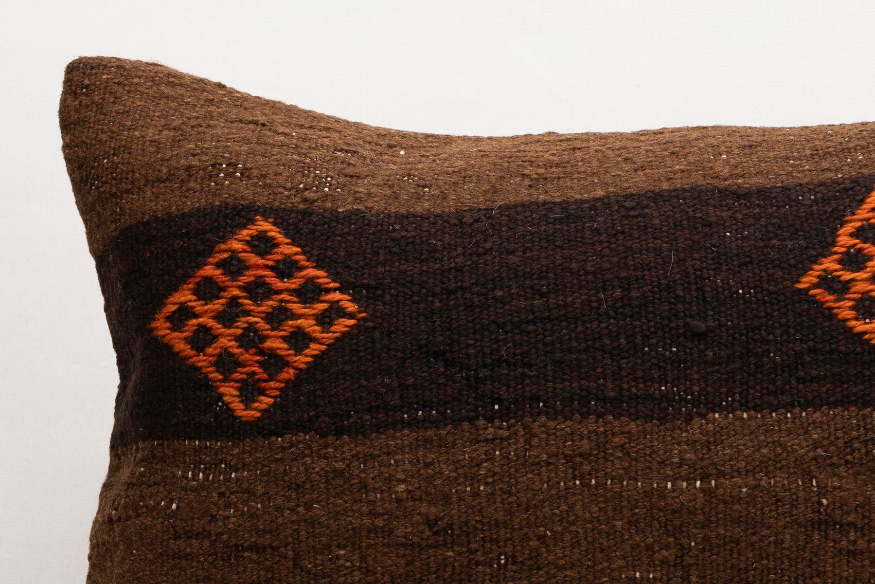 16''24'' (40x60 cm) Kilim Pillows - Vintage Handmade Kilim Pillows - Vintage Handmade Kilim Rugs - It is 100% wool. Artistic and historical rugs. Old handwoven rugs.