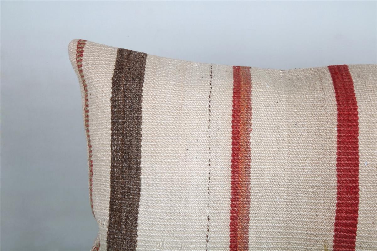 16''24'' (40x60 cm) Kilim Pillows - Vintage Handmade Kilim Pillows - Vintage Handmade Kilim Rugs - It is 100% wool. Artistic and historical rugs. Old handwoven rugs.