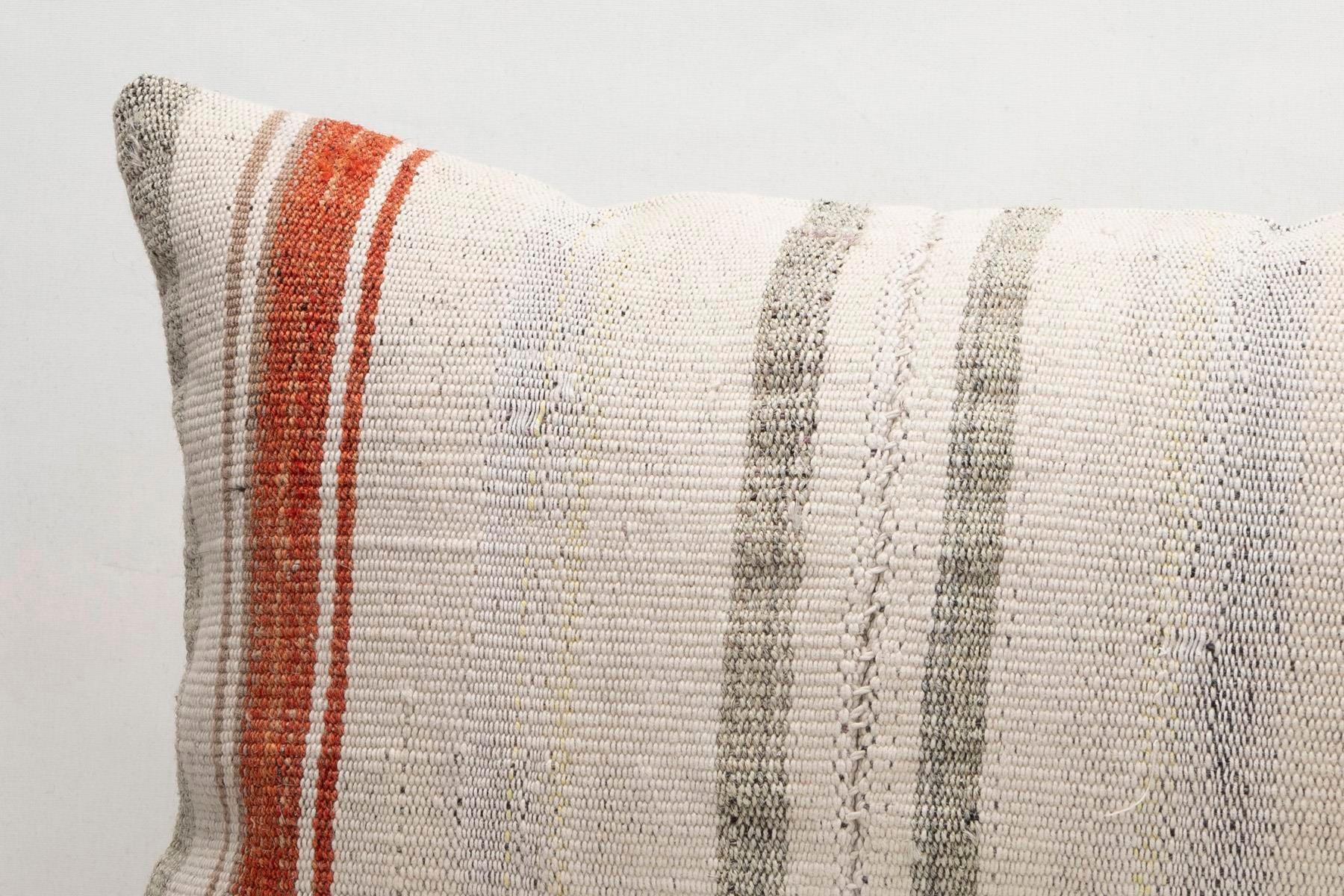 16''24'' (40x60 cm) Kilim Pillows - Vintage Handmade Kilim Pillows - Vintage Handmade Kilim Rugs - It is 100% wool. Artistic and historical rugs. Old handwoven rugs.
