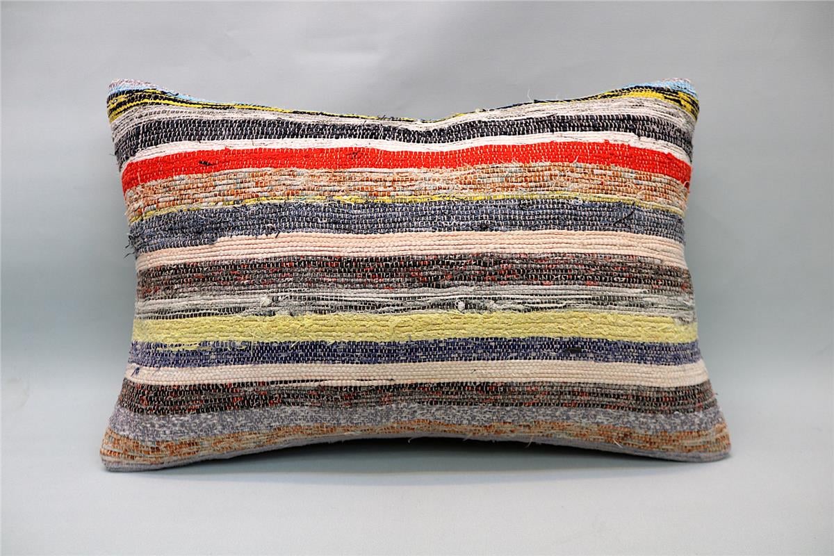 16''24'' (40x60 cm) Kilim Pillows - Vintage Handmade Kilim Pillows - Vintage Handmade Kilim Rugs - It is 100% wool. Artistic and historical rugs. Old handwoven rugs.