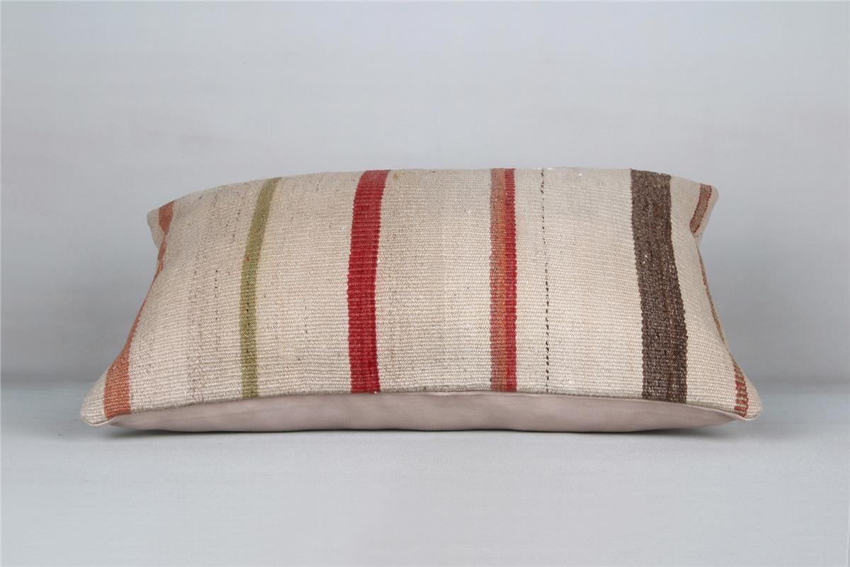 16''24'' (40x60 cm) Kilim Pillows - Vintage Handmade Kilim Pillows - Vintage Handmade Kilim Rugs - It is 100% wool. Artistic and historical rugs. Old handwoven rugs.