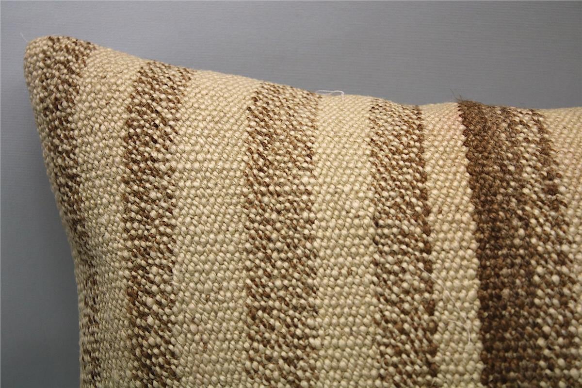 16''24'' (40x60 cm) Kilim Pillows - Vintage Handmade Kilim Pillows - Vintage Handmade Kilim Rugs - It is 100% wool. Artistic and historical rugs. Old handwoven rugs.