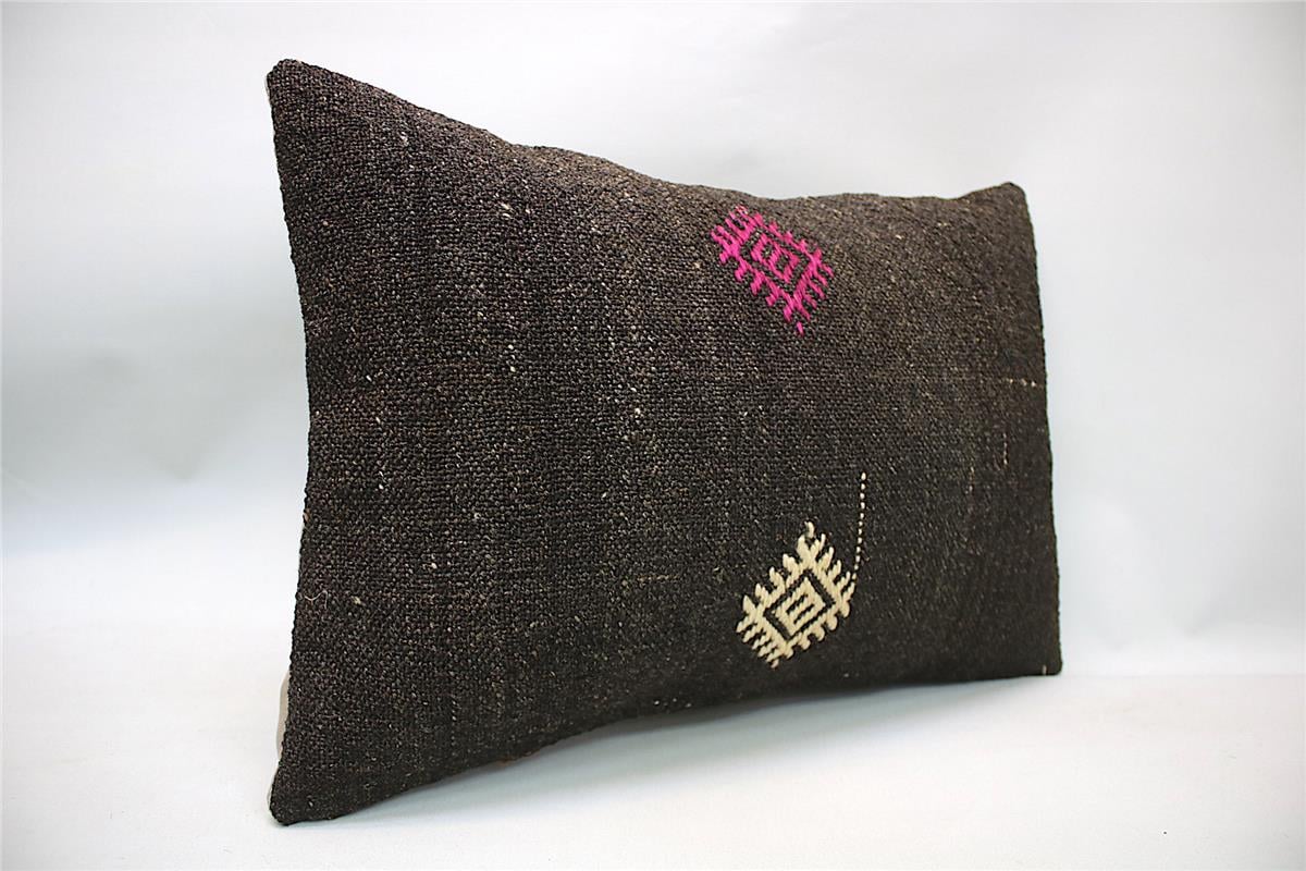 16''24'' (40x60 cm) Kilim Pillows - Vintage Handmade Kilim Pillows - Vintage Handmade Kilim Rugs - It is 100% wool. Artistic and historical rugs. Old handwoven rugs.