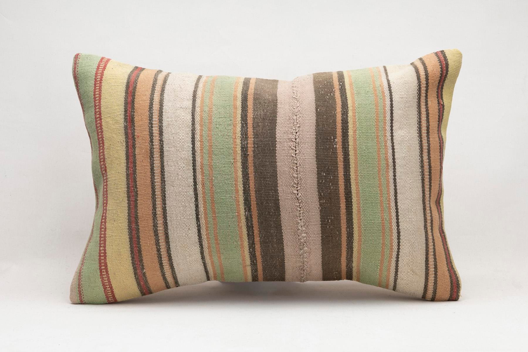 16''24'' (40x60 cm) Kilim Pillows - Vintage Handmade Kilim Pillows - Vintage Handmade Kilim Rugs - It is 100% wool. Artistic and historical rugs. Old handwoven rugs.
