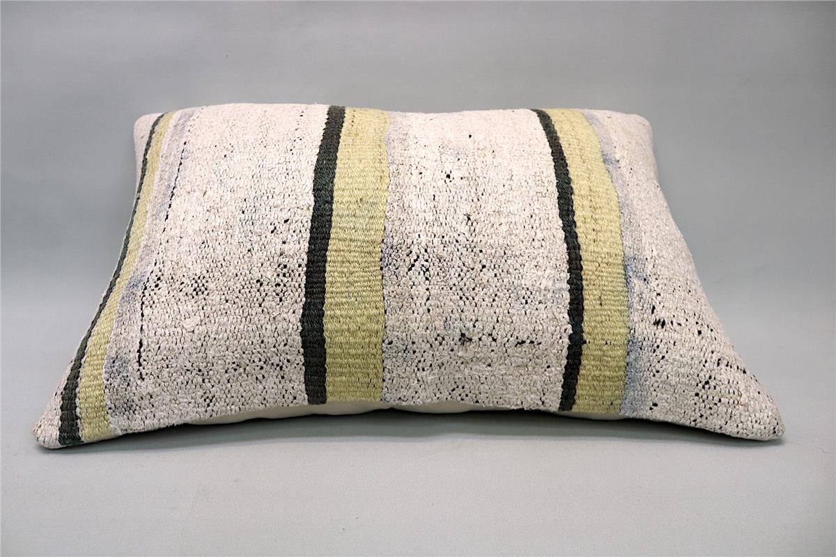 16''24'' (40x60 cm) Kilim Pillows - Vintage Handmade Kilim Pillows - Vintage Handmade Kilim Rugs - It is 100% wool. Artistic and historical rugs. Old handwoven rugs.