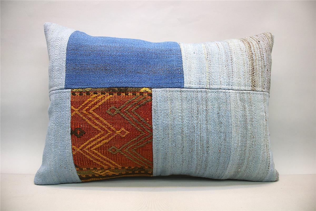 16''24'' (40x60 cm) Kilim Pillows - Vintage Handmade Kilim Pillows - Vintage Handmade Kilim Rugs - It is 100% wool. Artistic and historical rugs. Old handwoven rugs.
