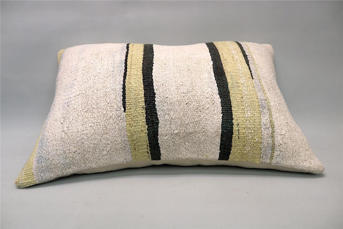 16''24'' (40x60 cm) Kilim Pillows - Vintage Handmade Kilim Pillows - Vintage Handmade Kilim Rugs - It is 100% wool. Artistic and historical rugs. Old handwoven rugs.