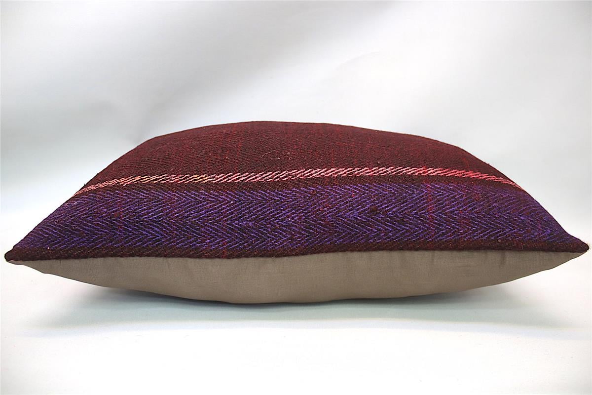 16''24'' (40x60 cm) Kilim Pillows - Vintage Handmade Kilim Pillows - Vintage Handmade Kilim Rugs - It is 100% wool. Artistic and historical rugs. Old handwoven rugs.