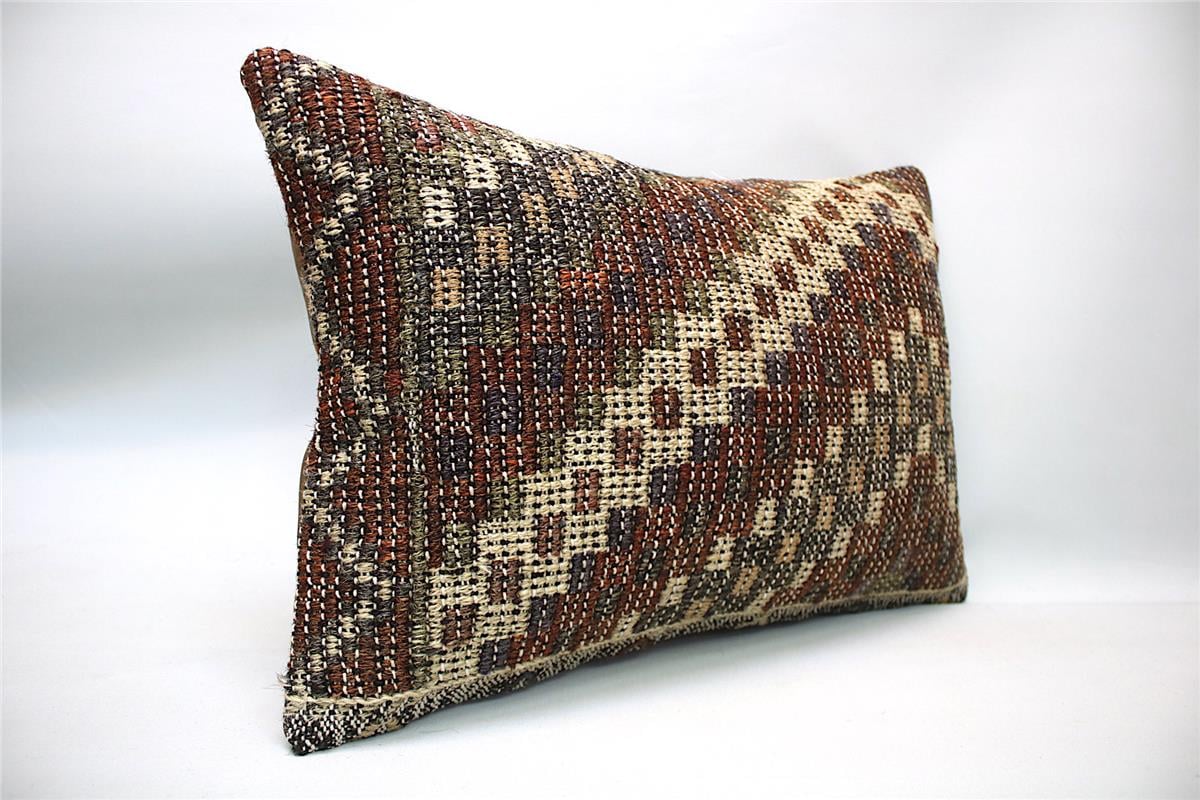 16''24'' (40x60 cm) Kilim Pillows - Vintage Handmade Kilim Pillows - Vintage Handmade Kilim Rugs - It is 100% wool. Artistic and historical rugs. Old handwoven rugs.