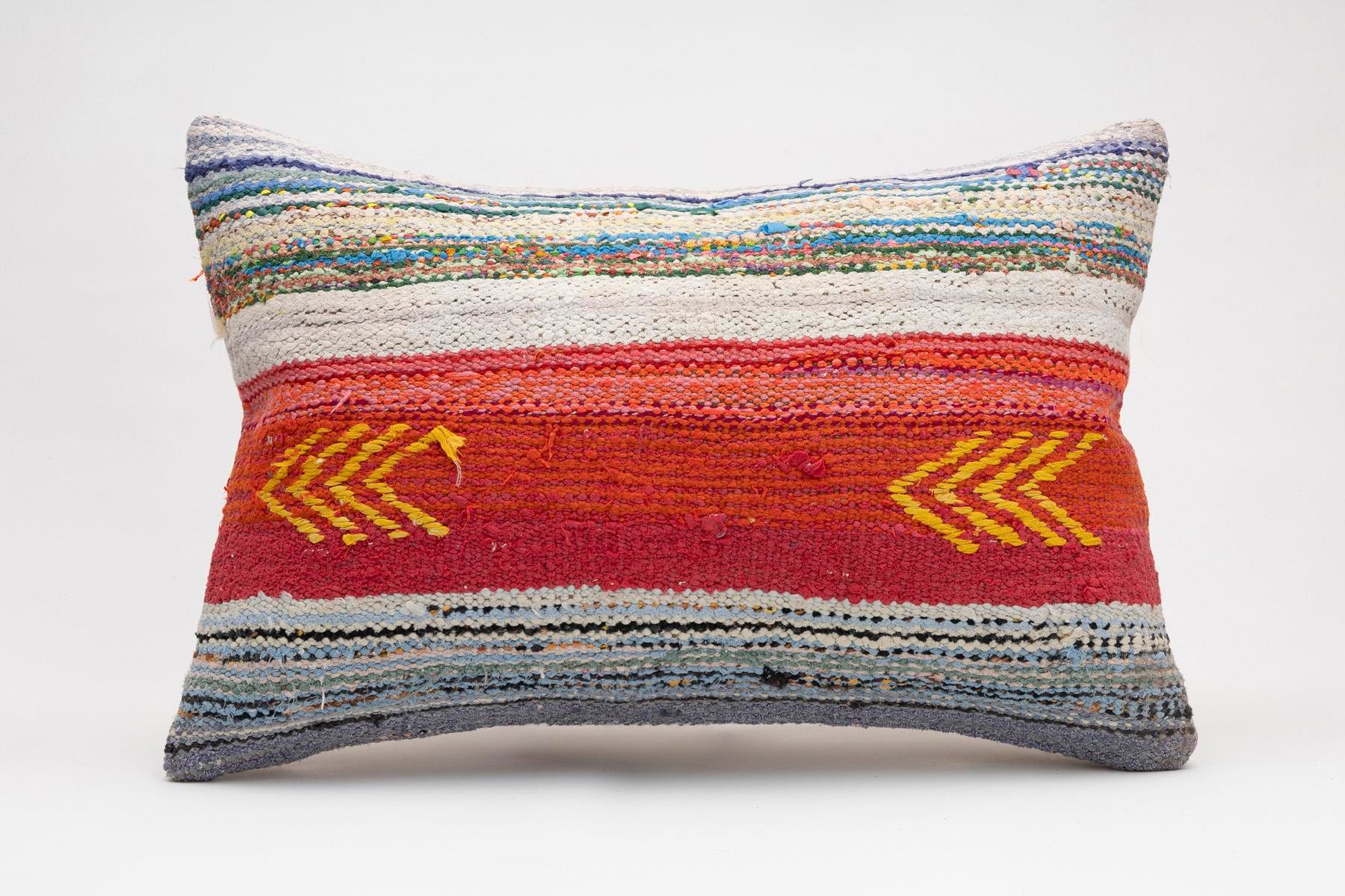 16''24'' (40x60 cm) Kilim Pillows - Vintage Handmade Kilim Pillows - Vintage Handmade Kilim Rugs - It is 100% wool. Artistic and historical rugs. Old handwoven rugs.
