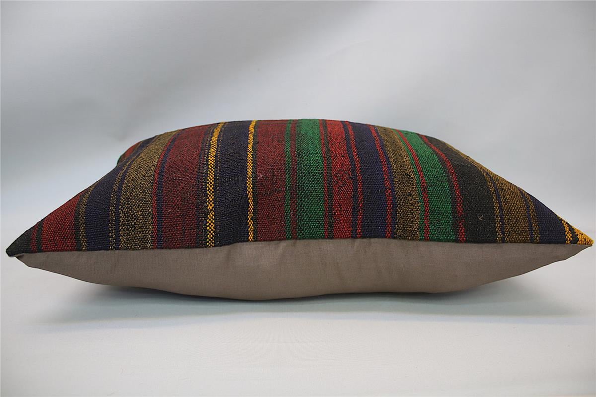 16''24'' (40x60 cm) Kilim Pillows - Vintage Handmade Kilim Pillows - Vintage Handmade Kilim Rugs - It is 100% wool. Artistic and historical rugs. Old handwoven rugs.