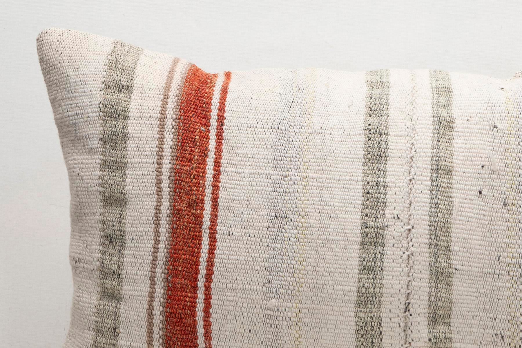 16''24'' (40x60 cm) Kilim Pillows - Vintage Handmade Kilim Pillows - Vintage Handmade Kilim Rugs - It is 100% wool. Artistic and historical rugs. Old handwoven rugs.