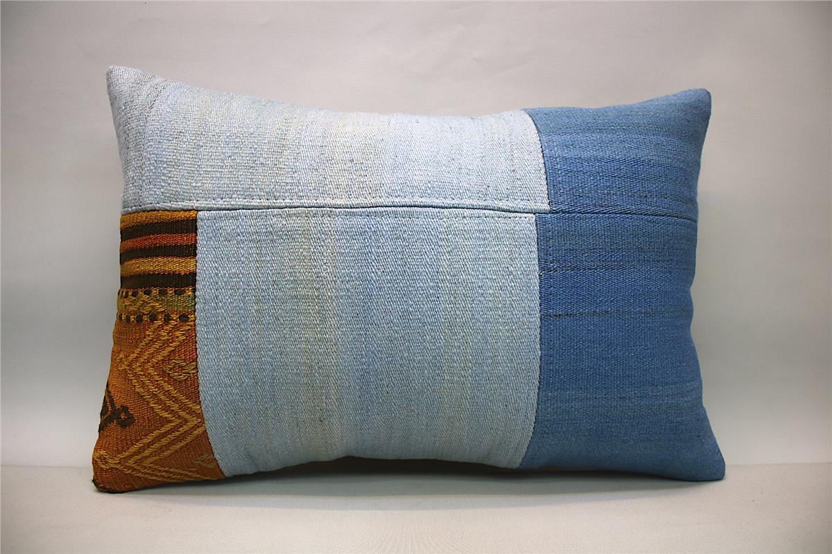 16''24'' (40x60 cm) Kilim Pillows - Vintage Handmade Kilim Pillows - Vintage Handmade Kilim Rugs - It is 100% wool. Artistic and historical rugs. Old handwoven rugs.