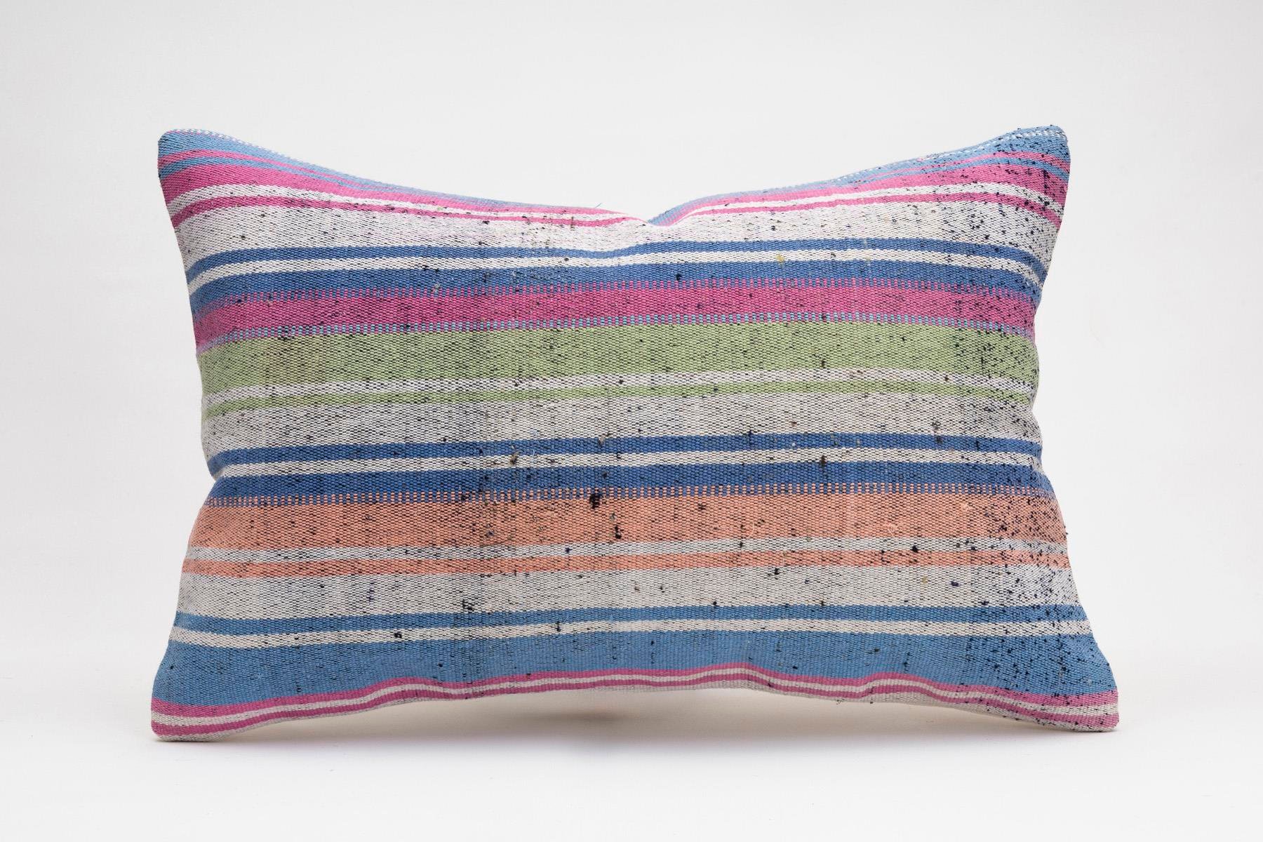 16''24'' (40x60 cm) Kilim Pillows - Vintage Handmade Kilim Pillows - Vintage Handmade Kilim Rugs - It is 100% wool. Artistic and historical rugs. Old handwoven rugs.