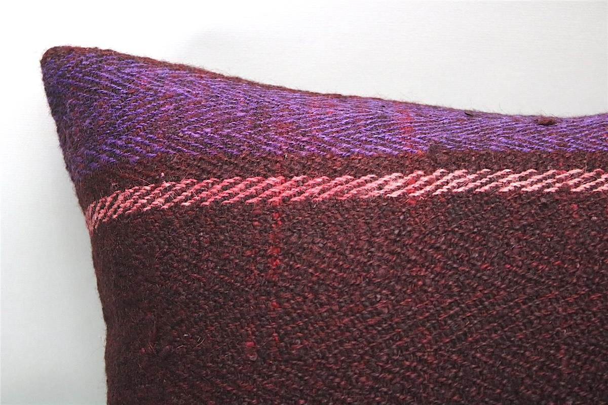 16''24'' (40x60 cm) Kilim Pillows - Vintage Handmade Kilim Pillows - Vintage Handmade Kilim Rugs - It is 100% wool. Artistic and historical rugs. Old handwoven rugs.