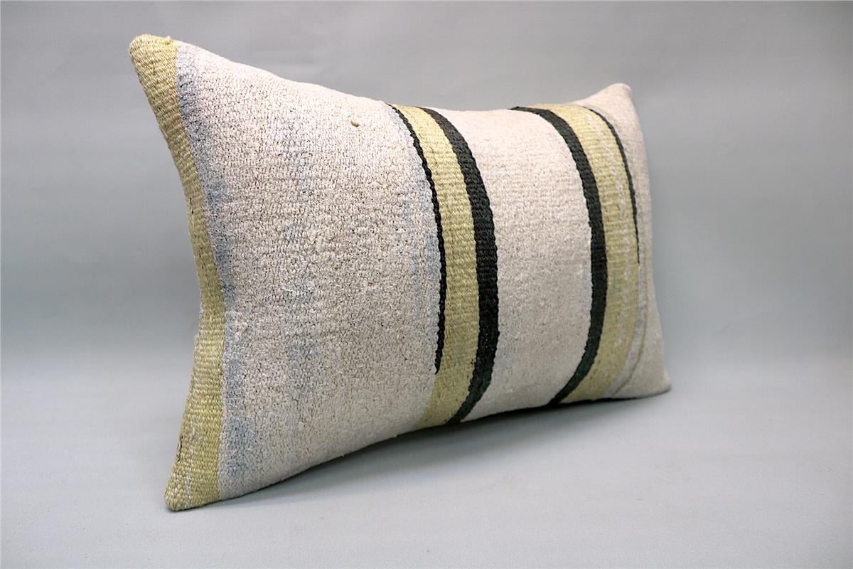 16''24'' (40x60 cm) Kilim Pillows - Vintage Handmade Kilim Pillows - Vintage Handmade Kilim Rugs - It is 100% wool. Artistic and historical rugs. Old handwoven rugs.