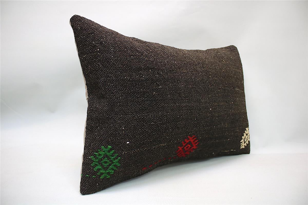 16''24'' (40x60 cm) Kilim Pillows - Vintage Handmade Kilim Pillows - Vintage Handmade Kilim Rugs - It is 100% wool. Artistic and historical rugs. Old handwoven rugs.