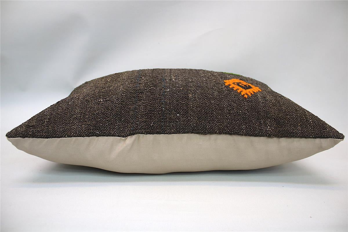 16''24'' (40x60 cm) Kilim Pillows - Vintage Handmade Kilim Pillows - Vintage Handmade Kilim Rugs - It is 100% wool. Artistic and historical rugs. Old handwoven rugs.