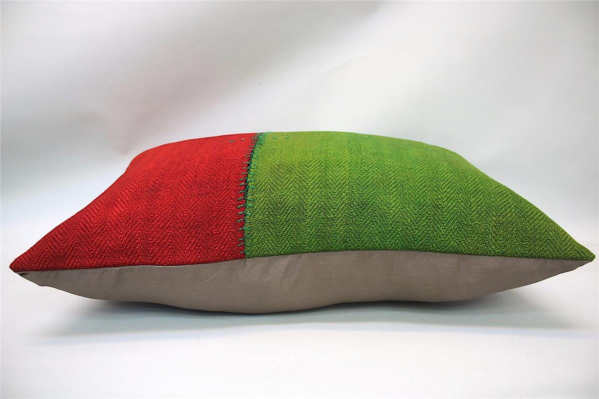 16''24'' (40x60 cm) Kilim Pillows - Vintage Handmade Kilim Pillows - Vintage Handmade Kilim Rugs - It is 100% wool. Artistic and historical rugs. Old handwoven rugs.