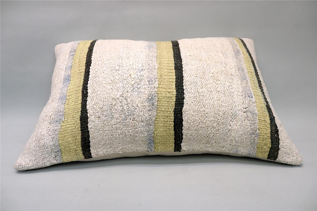 16''24'' (40x60 cm) Kilim Pillows - Vintage Handmade Kilim Pillows - Vintage Handmade Kilim Rugs - It is 100% wool. Artistic and historical rugs. Old handwoven rugs.