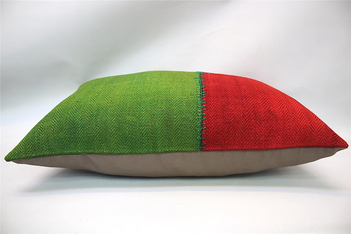 16''24'' (40x60 cm) Kilim Pillows - Vintage Handmade Kilim Pillows - Vintage Handmade Kilim Rugs - It is 100% wool. Artistic and historical rugs. Old handwoven rugs.