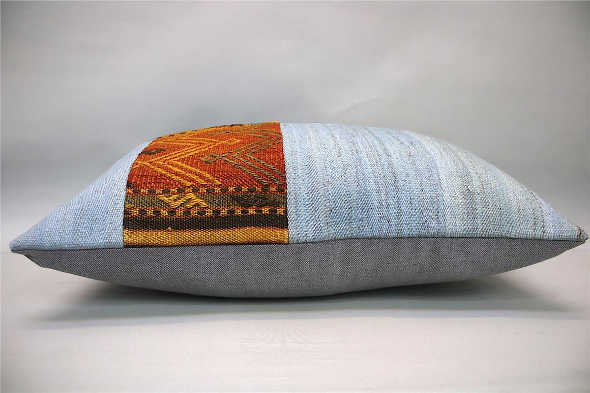 16''24'' (40x60 cm) Kilim Pillows - Vintage Handmade Kilim Pillows - Vintage Handmade Kilim Rugs - It is 100% wool. Artistic and historical rugs. Old handwoven rugs.